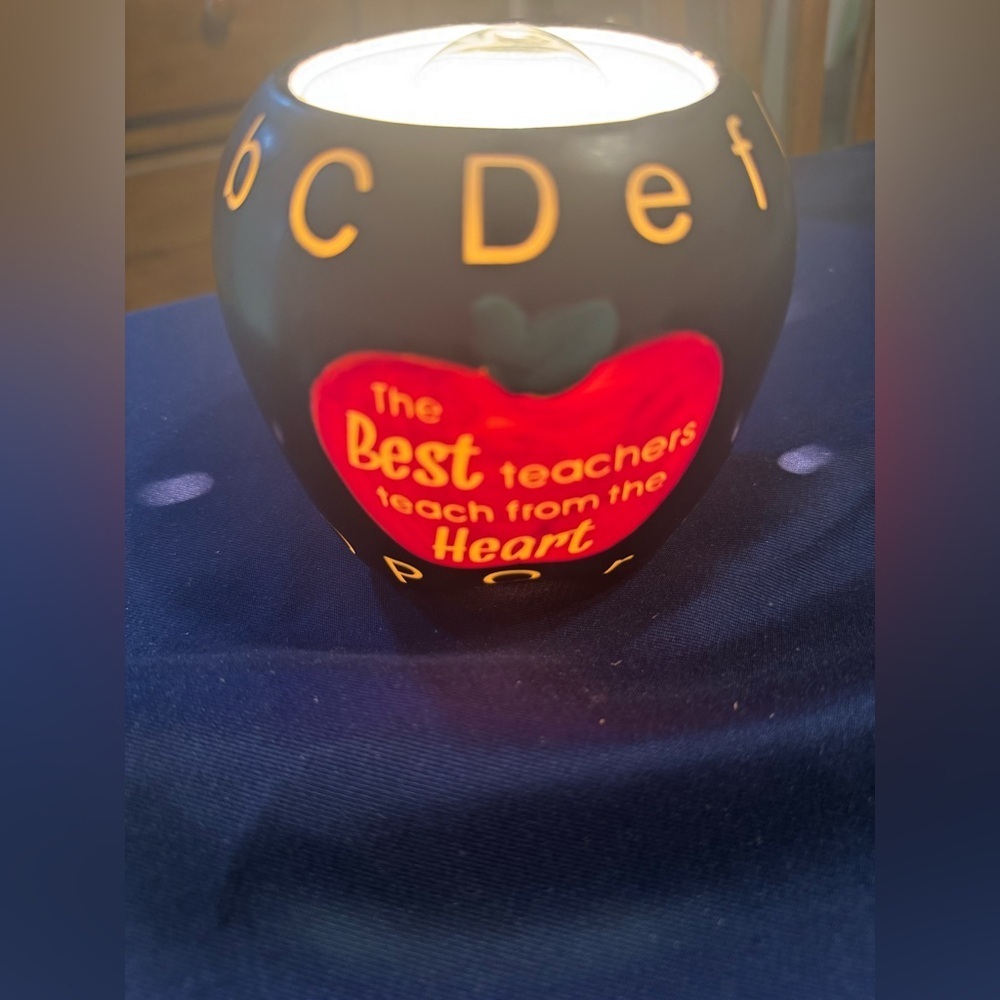 Retired Scentsy ABC's Warmer  - Teachers Appreciation Gift Idea